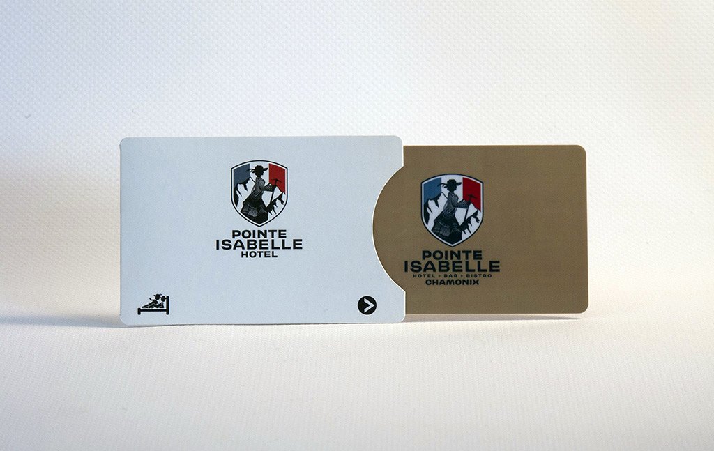 Pointe Isabelle<br />Card holder and card